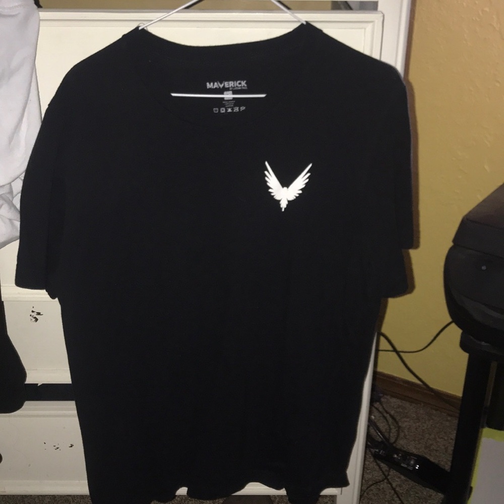 Maverick Merch by Logan Paul. V neck men’s. black